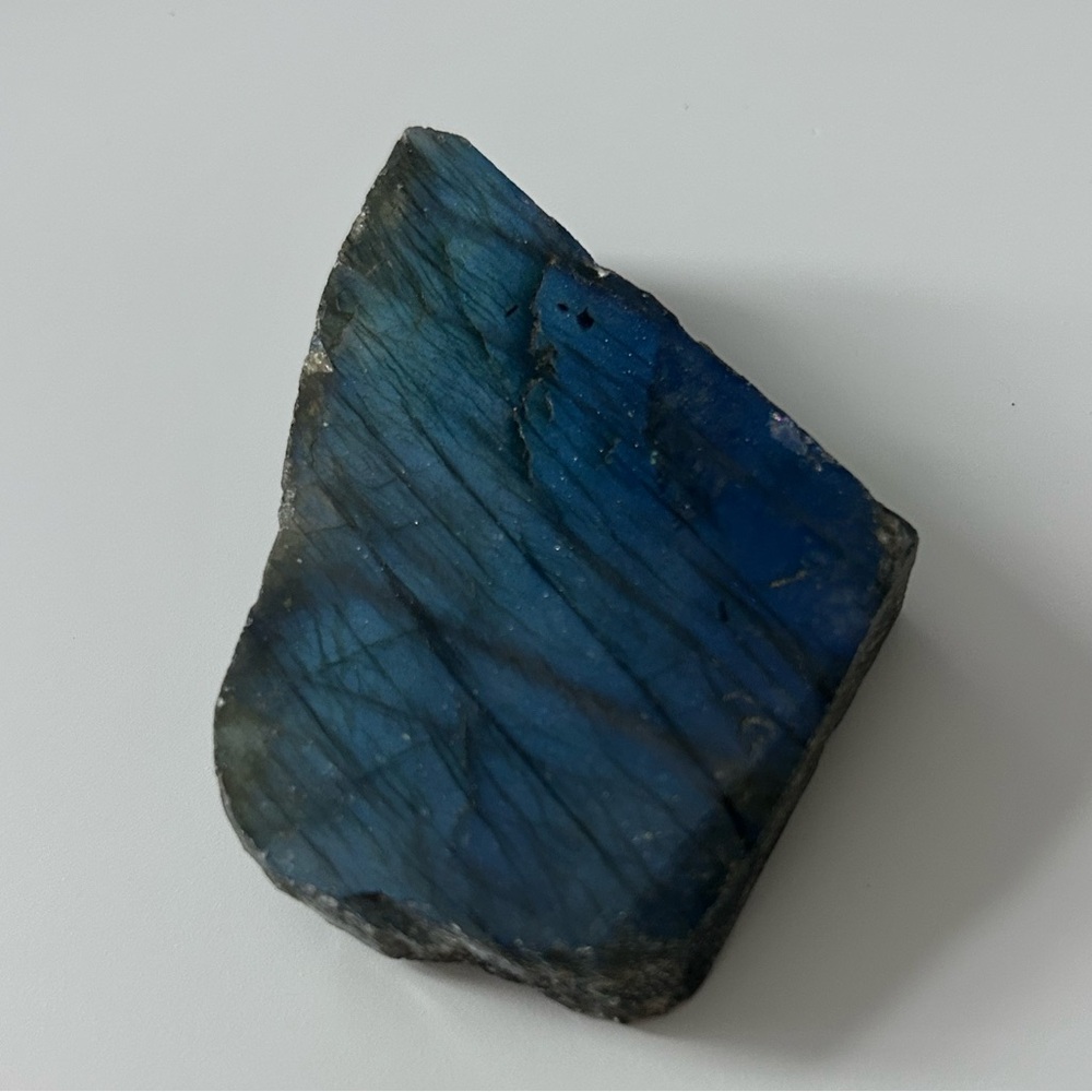 Labrodite crystal polished slab